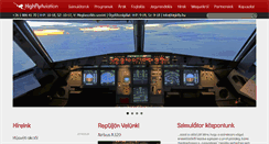 Desktop Screenshot of highfly.hu